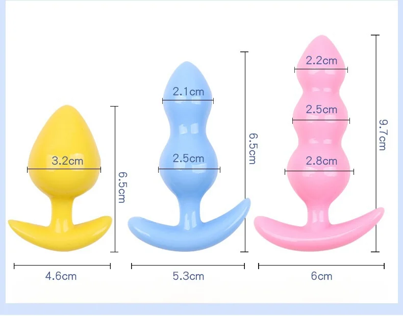 Анальная пробка с желеобразным сердцем 3 размеры хрустальная анальная съемная