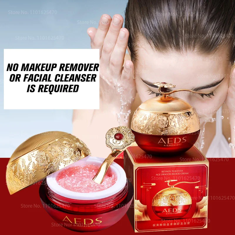 

New Placenta Essence Dragon Blood Cream Repairs Skin, Rejuvenates Skin, Is Not Greasy, Anti-aging and Nourishes Skin Face Cream