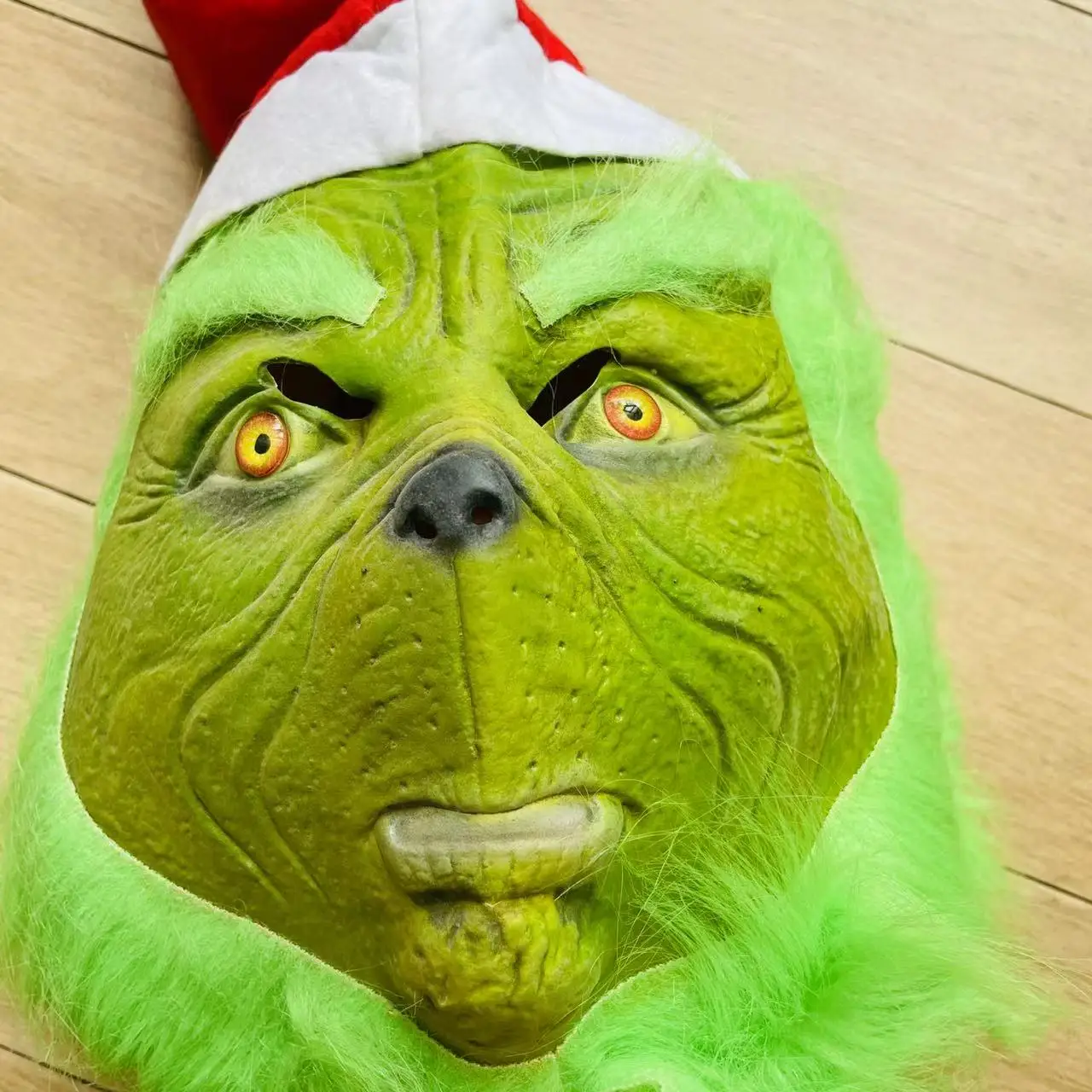 Страшные зеленые волосы Aanimal головной убор для рождественской вечеринки