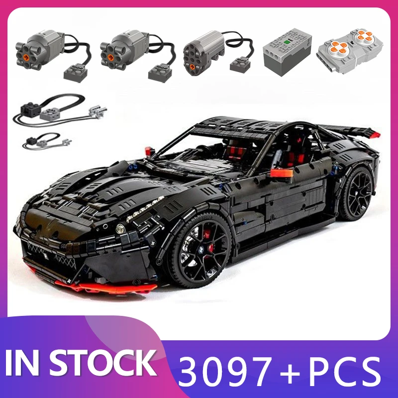

Technical APP Remote Control Moter Power 91102 F12 1:8 Building Blocks Bricks Super Sports Car Sets Toys For Children Moc Gift