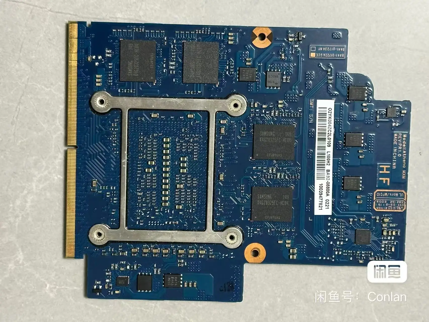 Фото Видеокарта Radeon HD6970M 2GB GDDR5 GPU для 700G7A-S1, б/у №2