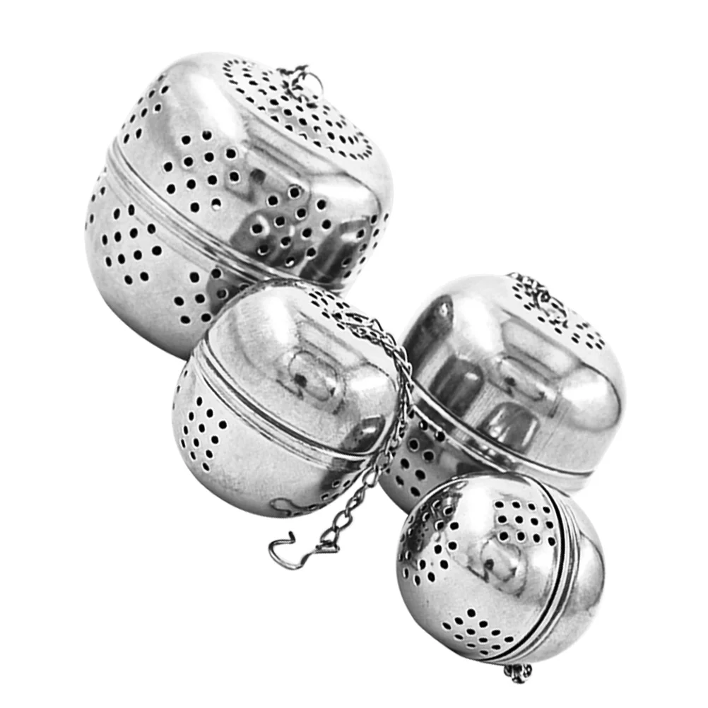 

Tea Loose Steeper Strainer Infuser Diffuser Mesh Seasoning Stainless Steel Filters For