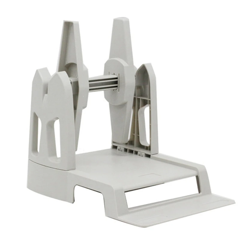 

External Rolls Label Paper Holder, Fan-Fold Paper Holder For Desktop Label Printer Thermal Receipt Printer