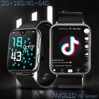 i3 4g all netcom amoled waterdrop screen smart watch android os wifi app download video call 64g smartwatch for appie ios xiaomi