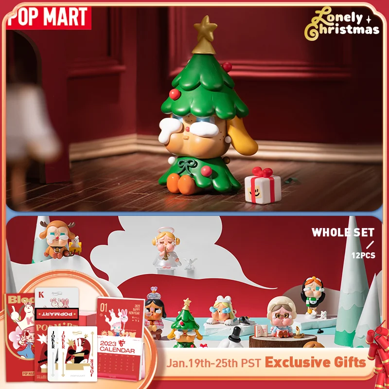 

POP MART Crybaby Lonely Christmas Series1pc/12pcs Mystery Box Cute Toy Birthday Gift