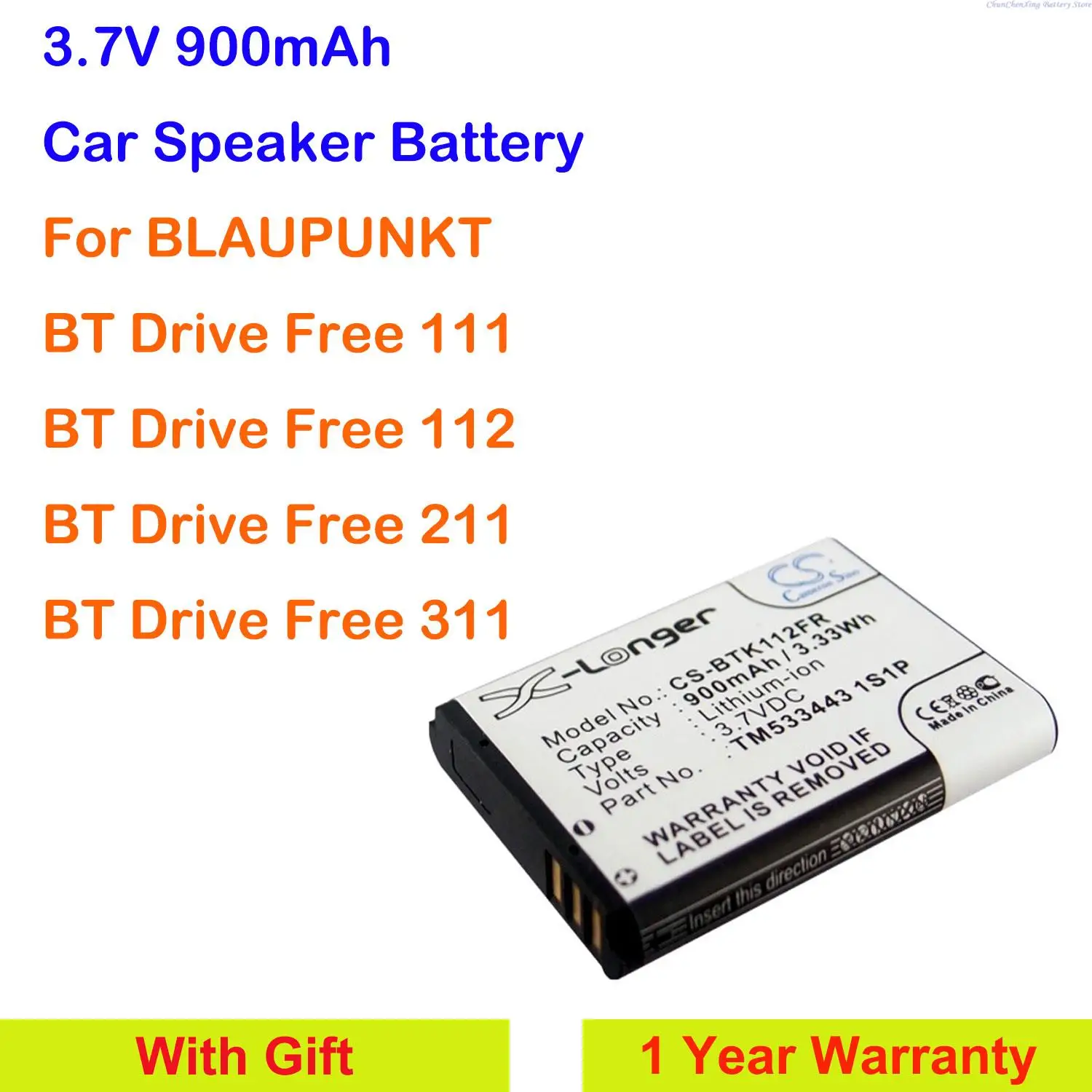 Cameron Sino 900mAh Car Speaker Battery for BLAUPUNKT BT Dri