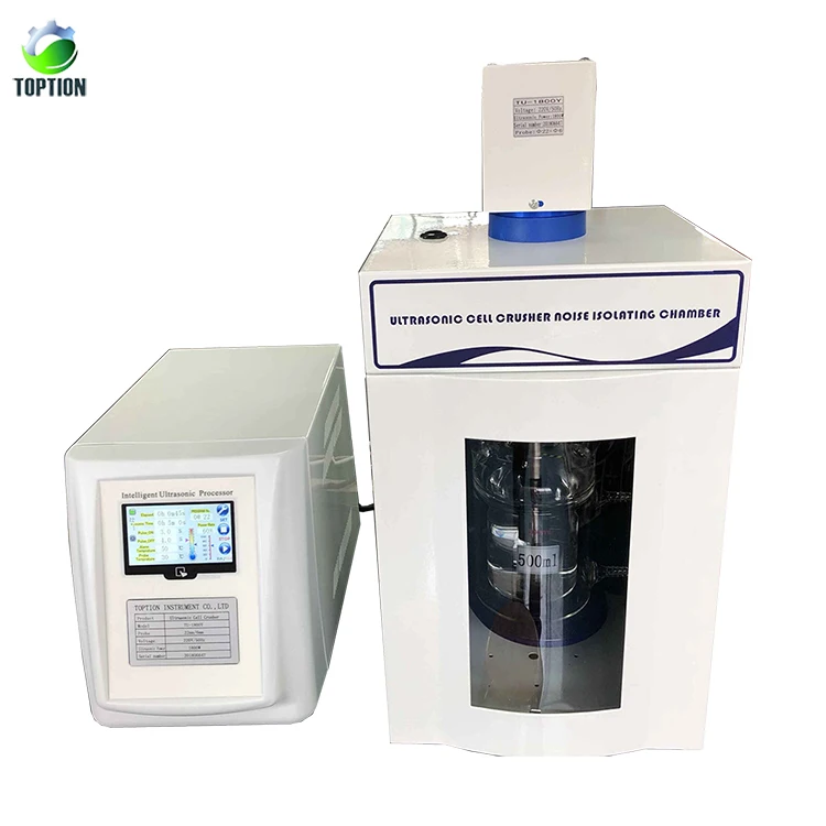 TU-1800E4 Ultrasonic Cell Crusher Homogenizer 50-1200ml for Extraction