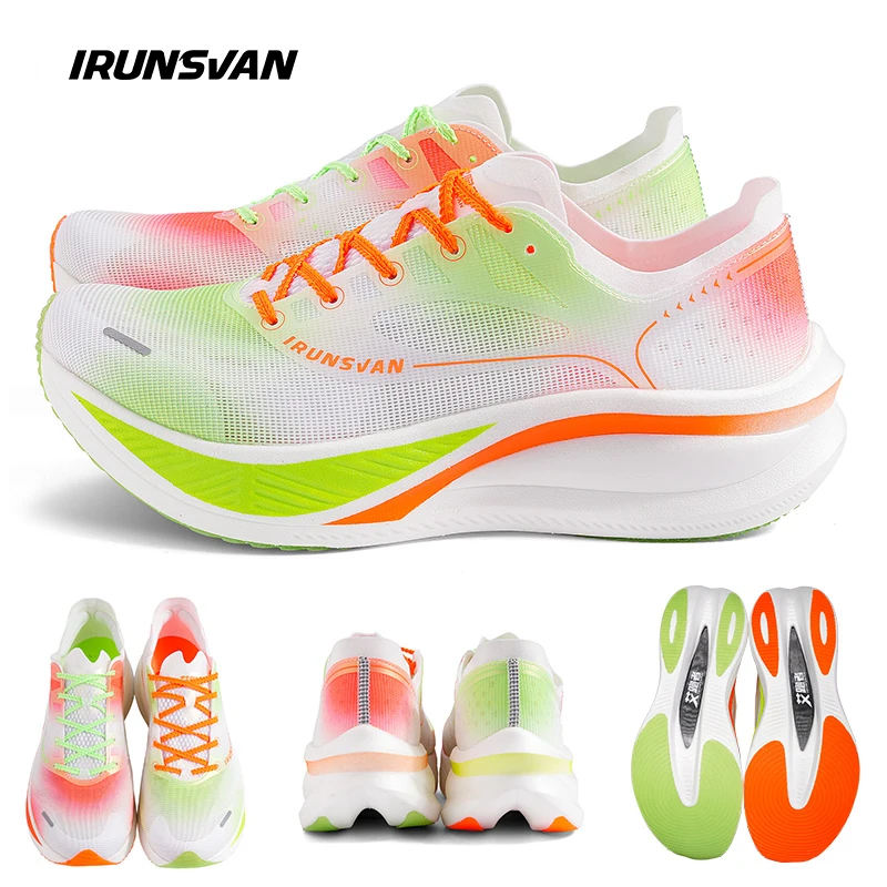 IRUNSVAN дышащая легкая удобная спортивная обувь унисекс из нейлона для осмотра и