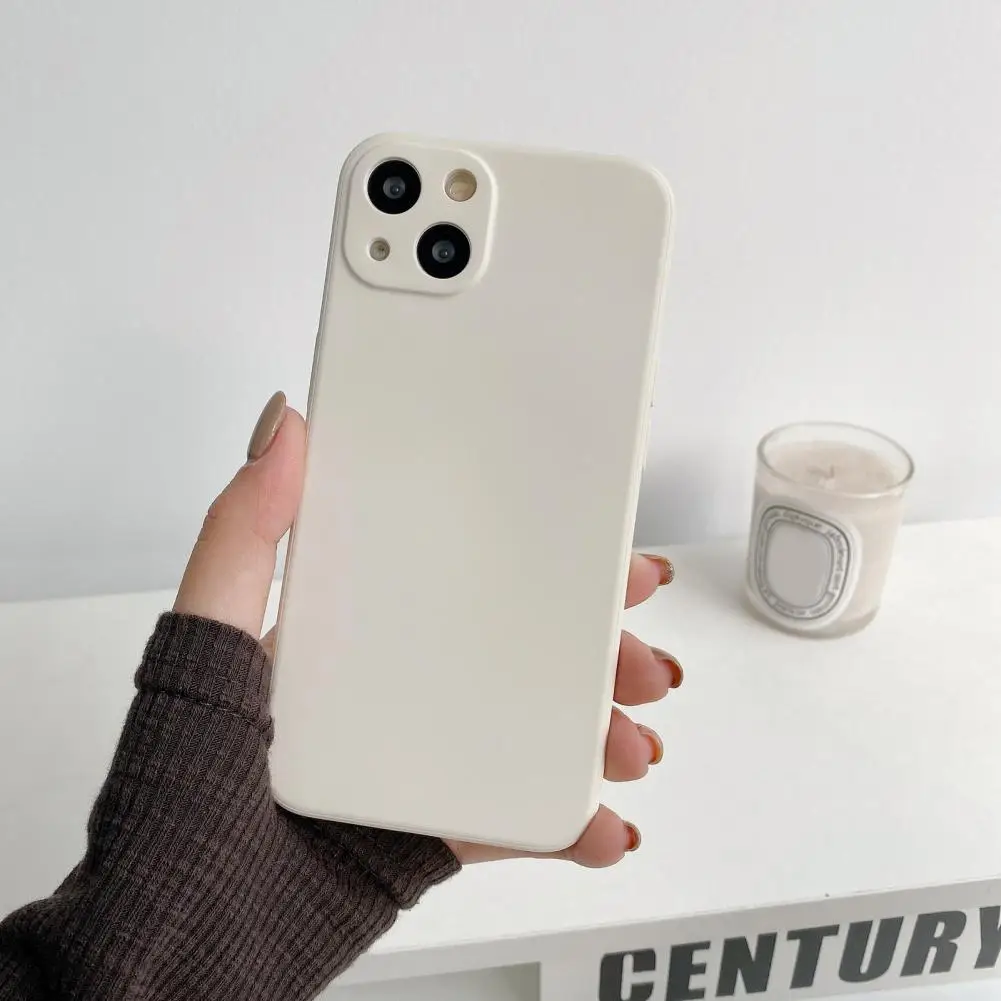 

Simple Style Soft Shell Fine Workmanship Tight Fit Shock Absorption Cell Phone Cover Phone Protective Shell Phone Case