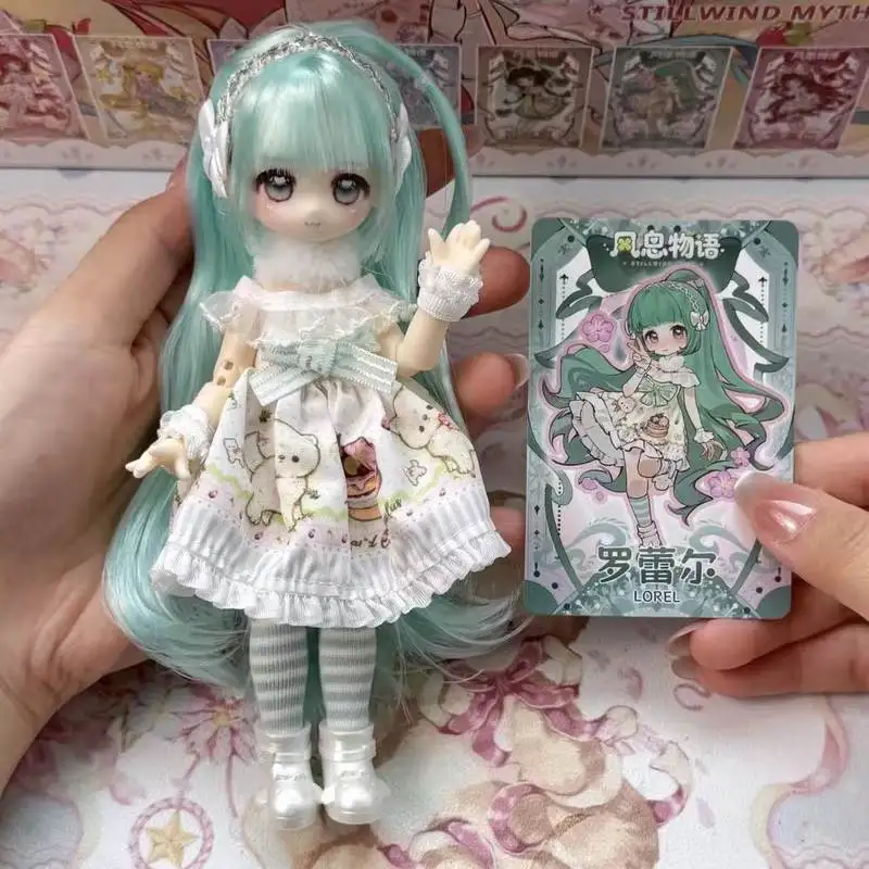 Фото Оригинальная коллекционная фигурка Inedible Doll серии Stillwind Myth, масштаб 1/12, BJD, в слепой коробке, милая кукла, настольное украшение, модель, коллекционная игрушка, подарок №3