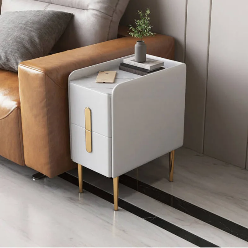 

Modern Narrow Bedside Table Small Drawer Cabinet Smart Multifunctional Storage Side Bed Tablemesita De Noche Bedroom Furniture