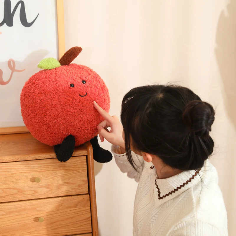 Плюшевая игрушка фруктовая личи 1 шт. 35/45 см декоративная подушка для комнаты