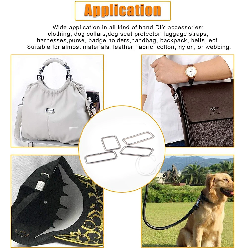 10 шт. металлические регулируемые Ленточные пряжки-слайдеры