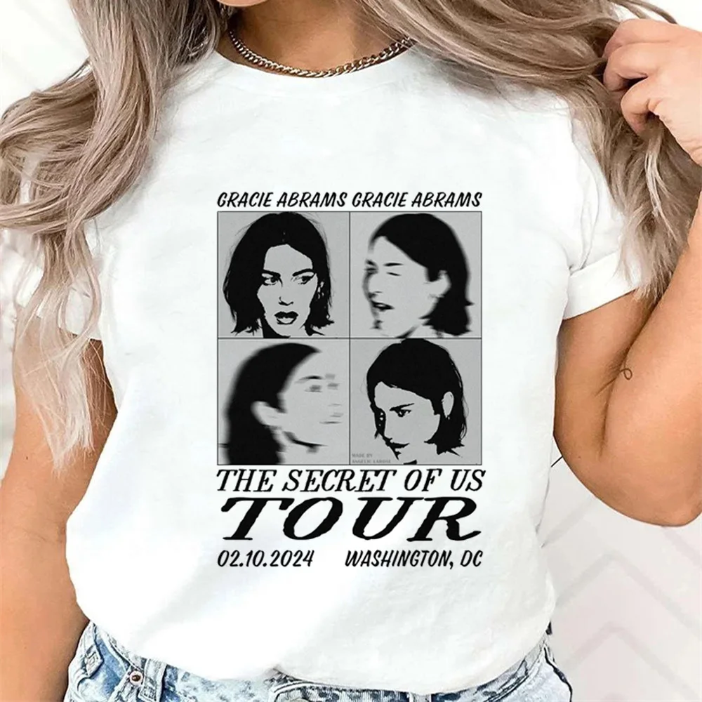 Женская футболка Gracie Abrams корейского стиля
