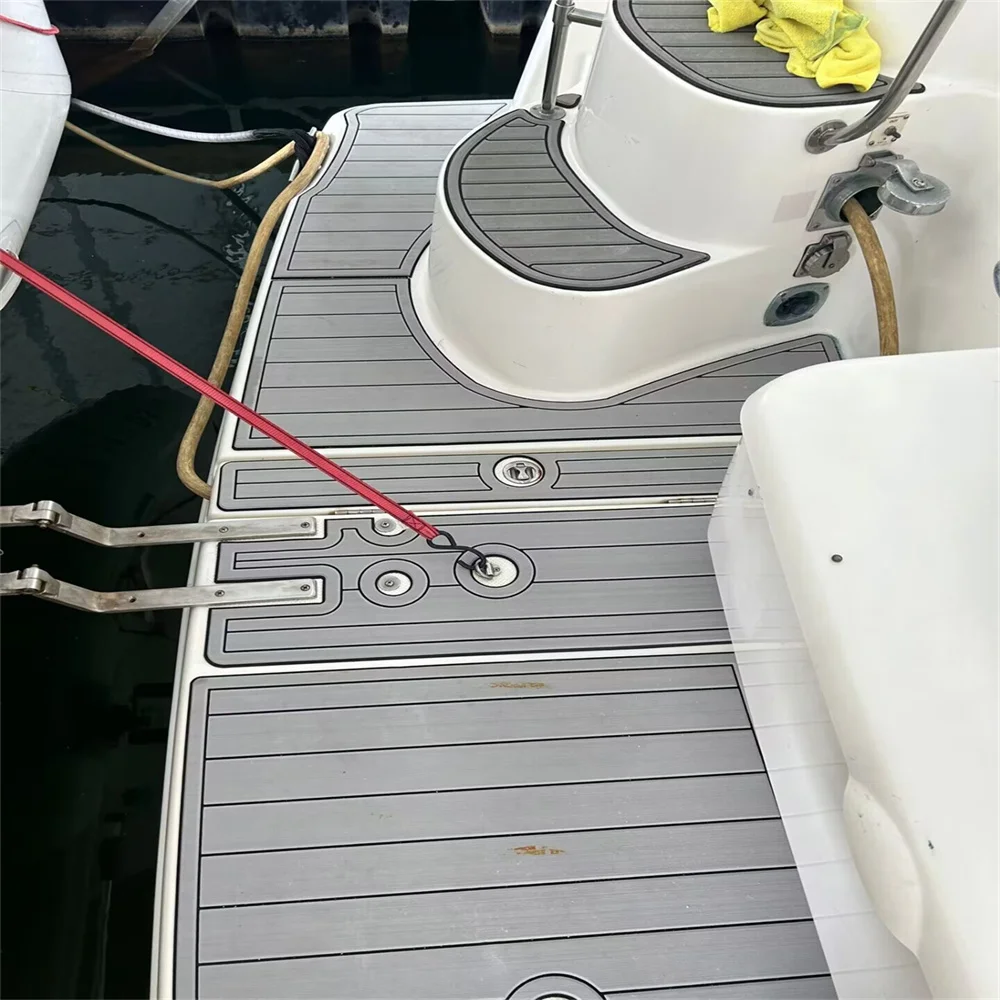 Фото 2006 Meridian 408 Swim Platform Step Pad Boat EVA Foam Faux Teak Deck Floor Mat SeaDek MarineMat Style Самоклеящийся g1a6 №4