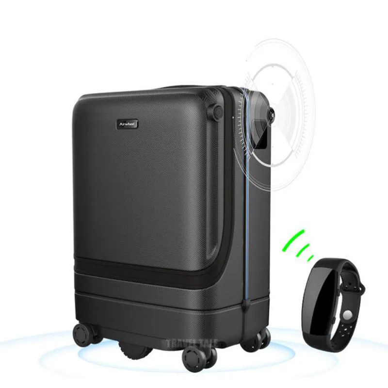 

Carrylove 20" Inch Smart Electronic Following Trolley Suitcase Carry On Luggage Bag For Traveling