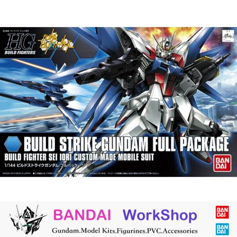 Bandai оригинальная модель HGBF 1/144 Build Strike Gundam полная стандартная фигурка в сборе