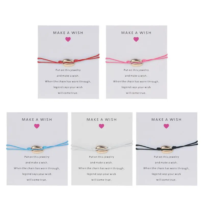 

Alloy Charm Bracelet Adjustable Braided Rope Bracelet Lucky Jewelry