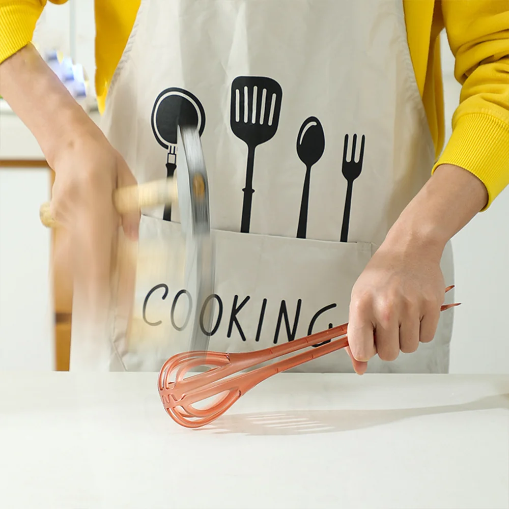 

Egg Clip Whisk Tongs Fast Mixing Multifunctional with Lock Clip Salad Mixer Tool for Kitchen Food Grade Steel Ware Resistant