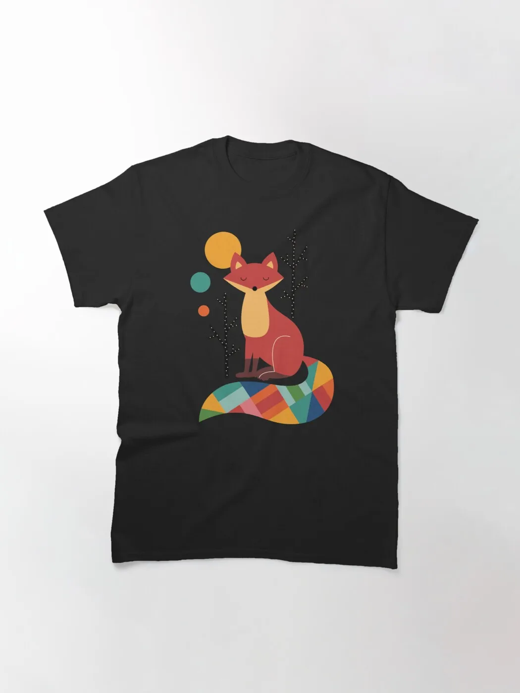 Классическая Специальная футболка Rainbow Fox One красочная Hope различные Вселенная