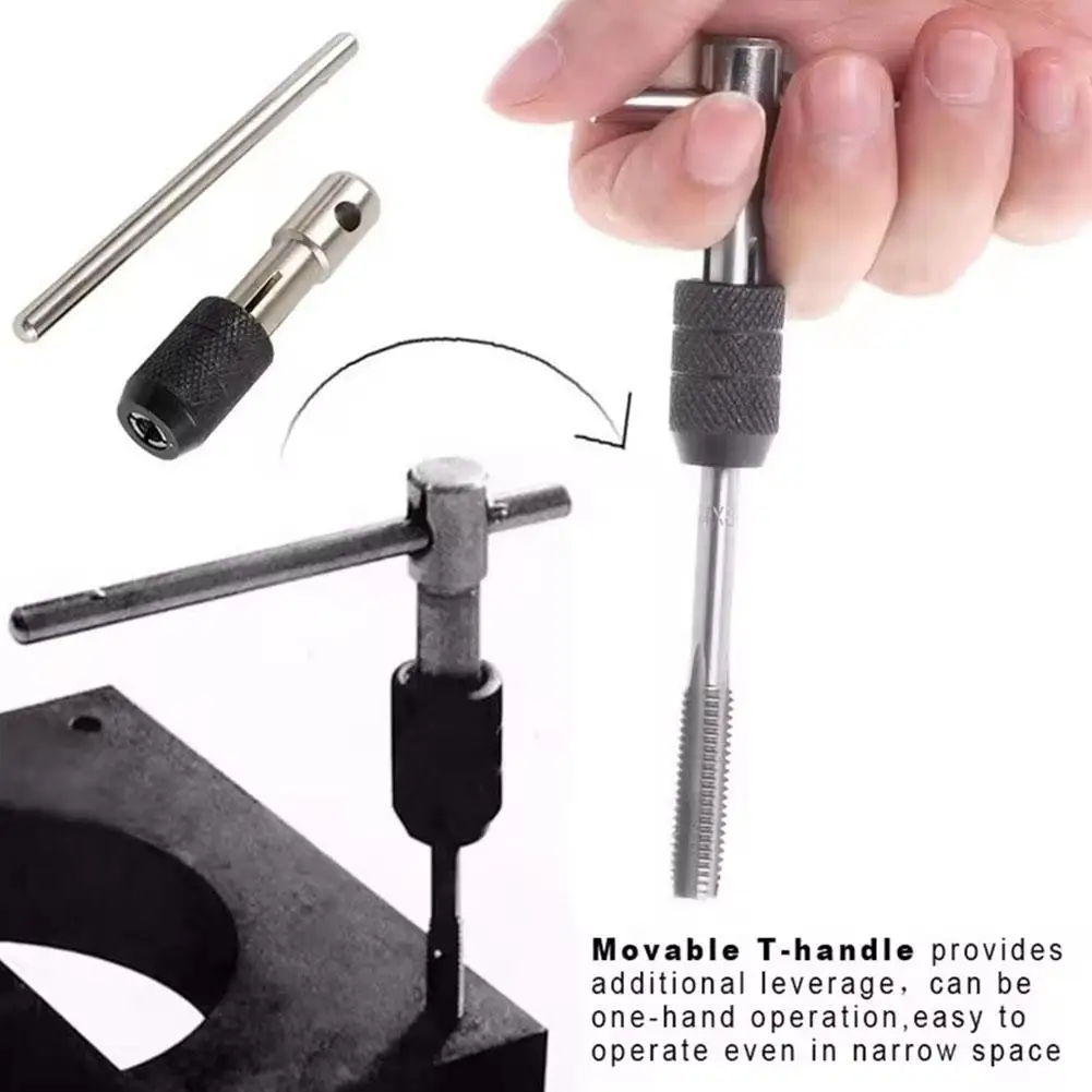 1 шт. Регулируемый Т-образный ключ ручной резьбовой держатель для крана T-образная