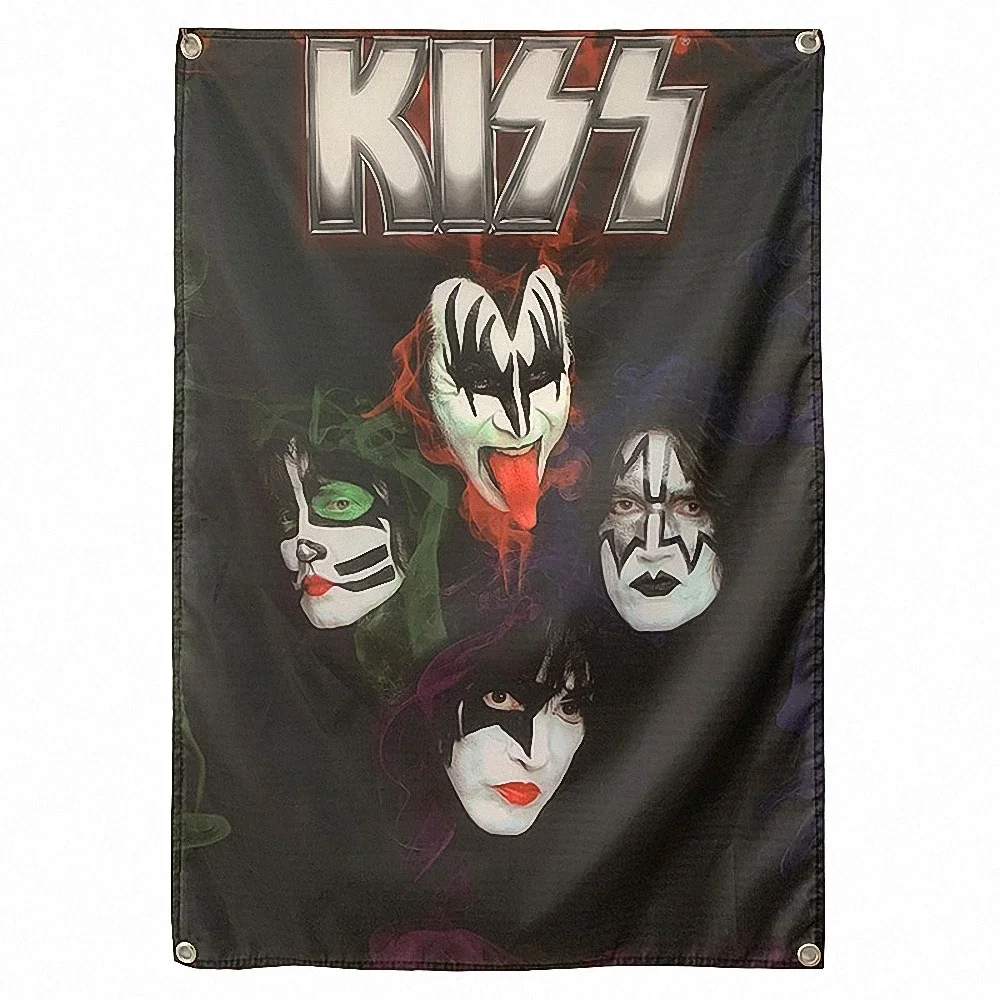 Плакаты рок-группы баннеры и флаги хип-хоп джаз регги тяжелый металл музыкальный