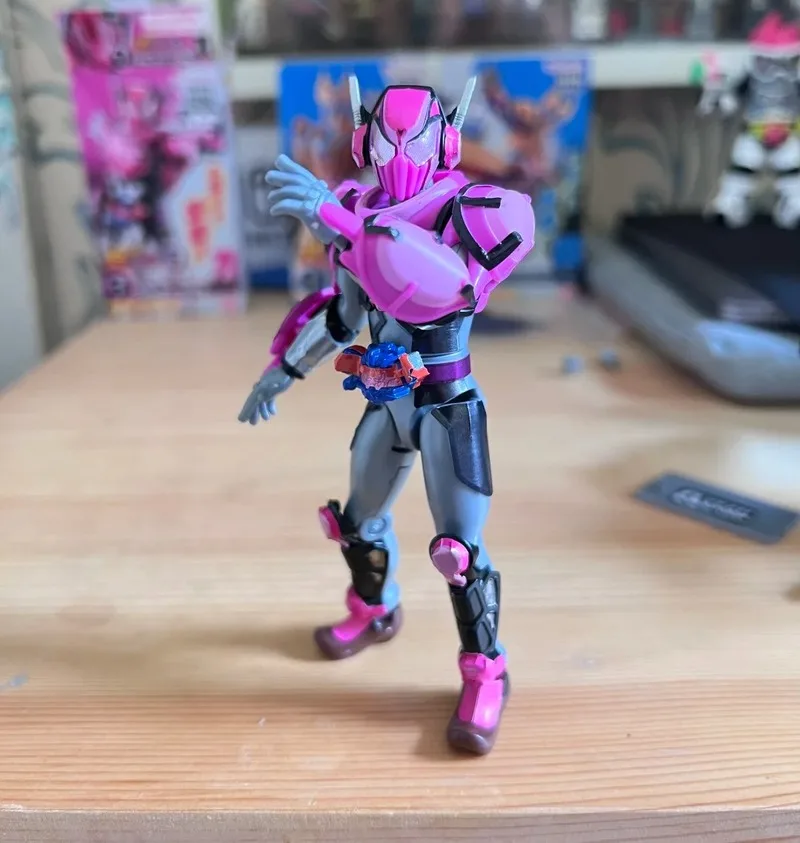 Фото Bandai натуральная Kamen Rider GAVV Shokugan Toy SOU DOU Series 3 GV03 аниме фигурка Bitter Gavv Valen Vram сборная модель украшения №2