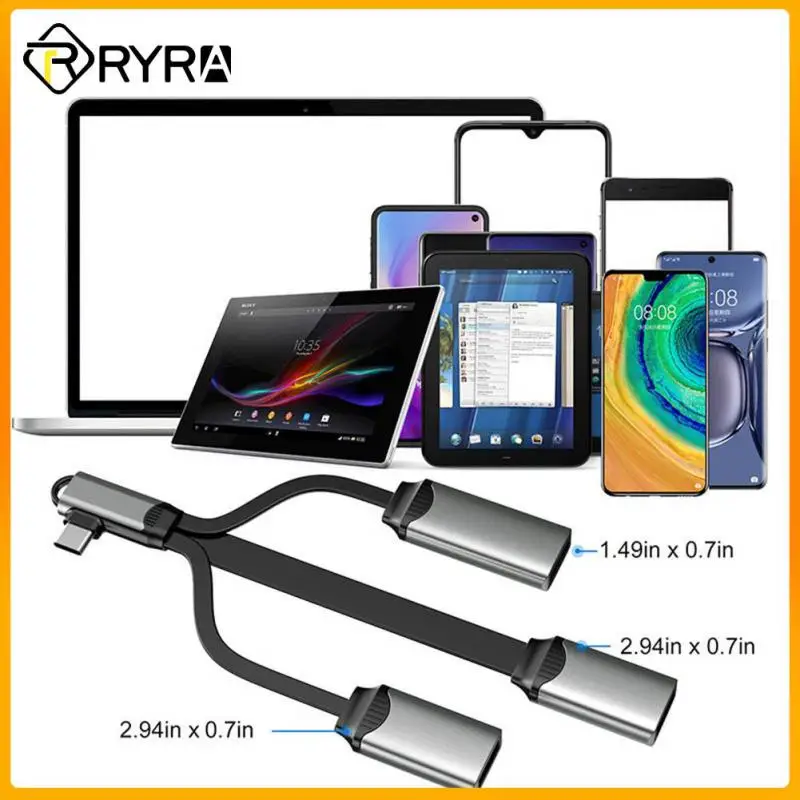 

Док-станция RYRA Type-C 4 в 1, USB 3,0, 2,0, 5 Гбит/с