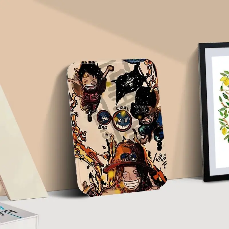 Аниме One Piece Portgas d Ace Trafalgar Law складное косметическое зеркало для хранения