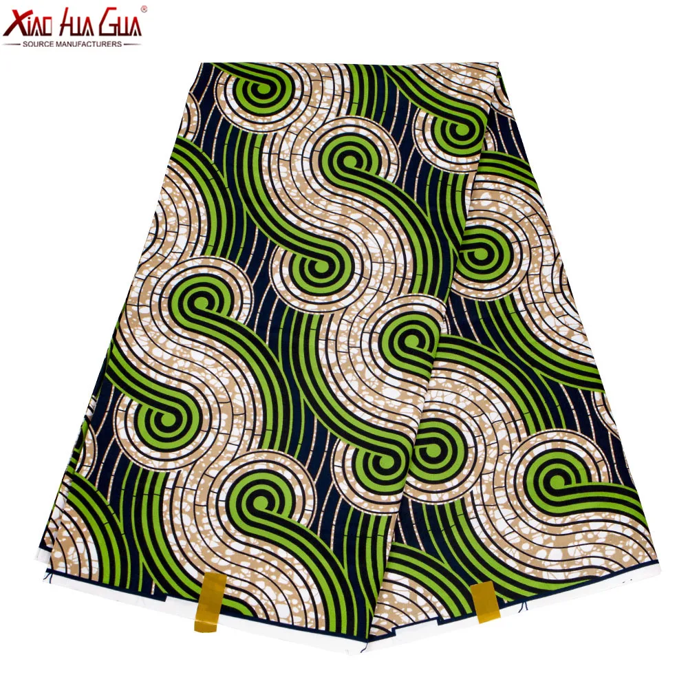 

Материал платья новейший дизайн Африканский Воск полиэстер 100% Двусторонняя высококачественная ткань батик для шитья 6 ярдов 3 ярда FP6531