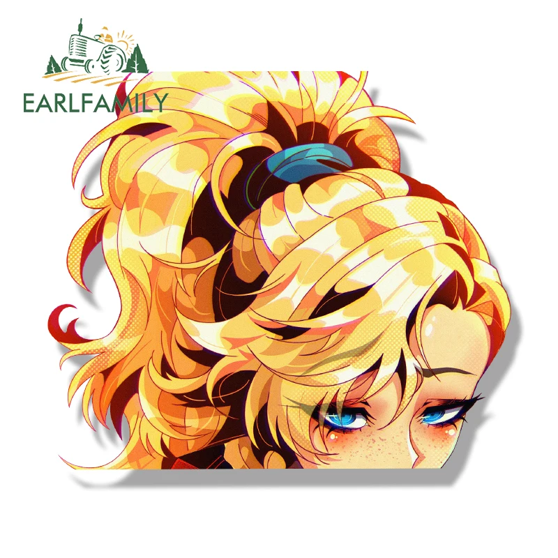 

EARLFAMILY гаечный ключ MOMMY Gemma Fanart автомобильная наклейка горячая игра дикие эскиз Waifu наклейка JDM мультфильм Peeker граффити наклейки