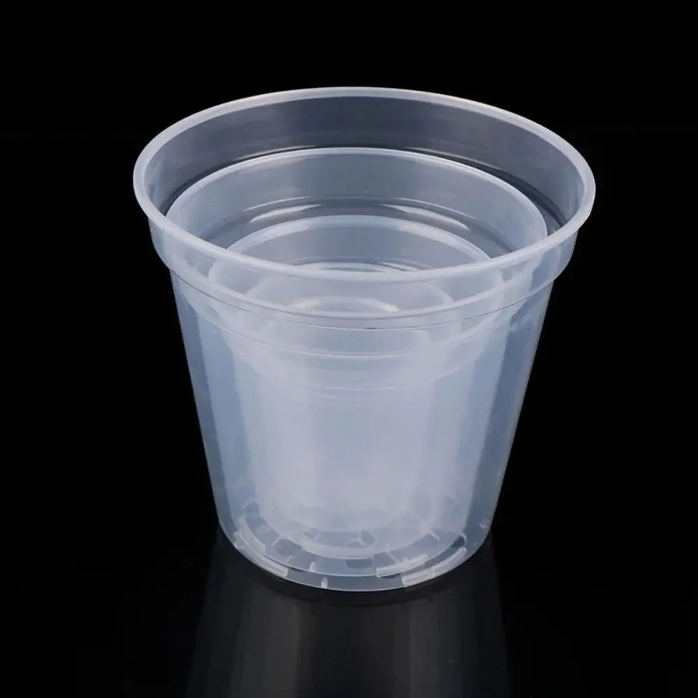 Прочный пластиковый горшок для цветов сделай сам большой емкости круглый