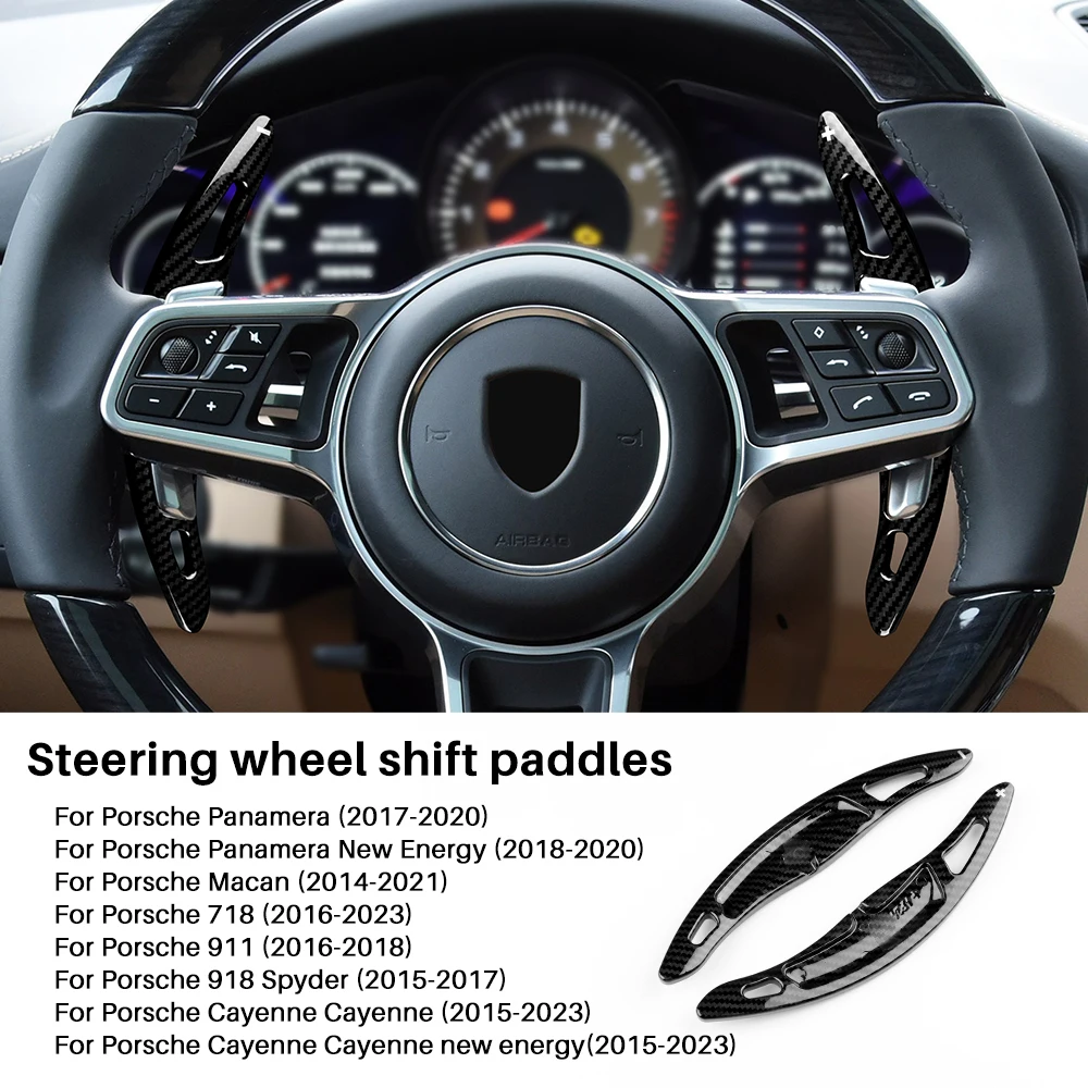 

Крышка подрулевого переключателя передач ABS для Porsche Panamera Macan Cayenne 718 911 Аксессуары для отделки