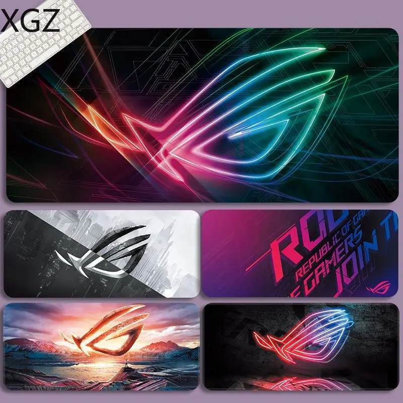 New ROG Prodigal Eye Mouse Pad 900×400cm Large Keyboard Desk Suitable for E-Sports Games Office Fine Seams Cleanable