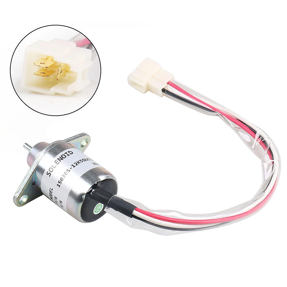 118400-61950 1503ES-12K5SUC5S 12V стопорный соленоид для 2V78 2V750