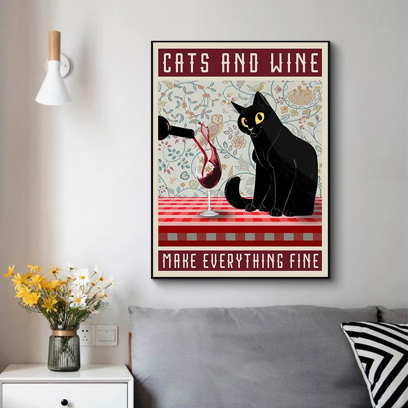 Винтажный постер с изображением пищи напитков шампанского красного вина Absinthe