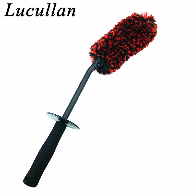 

Супермягкая щетка для детализации колес из альпаки Lucullan — для максимальной глубокой очистки на хромированных трубах обода