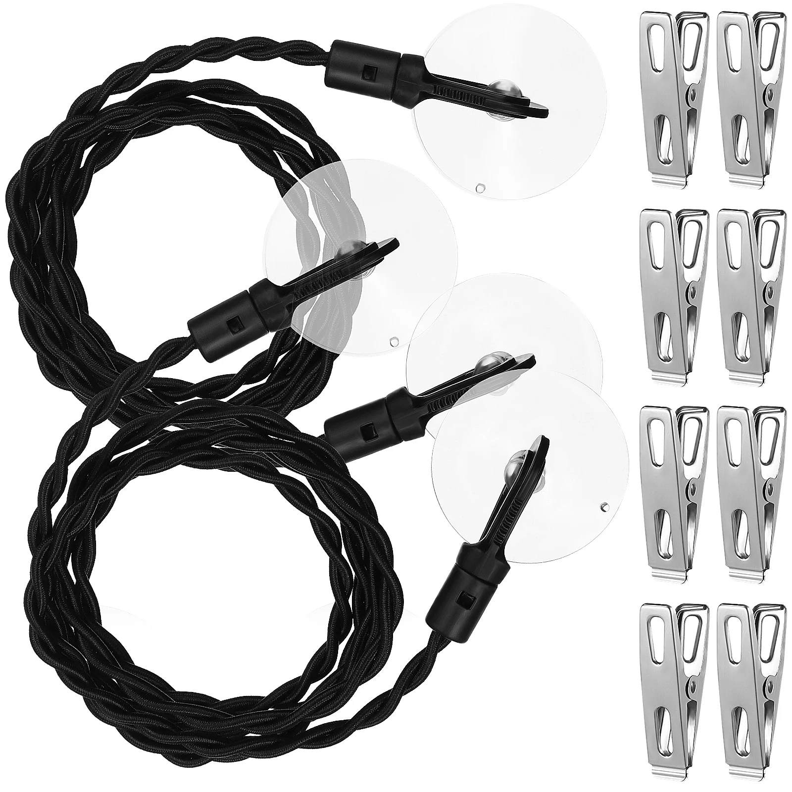 

Line Clothes Clothesline Travel Laundry Drying Camping Rope Elastic Cord Accessories Clotheslines Retractable Duty Outdoor Heavy