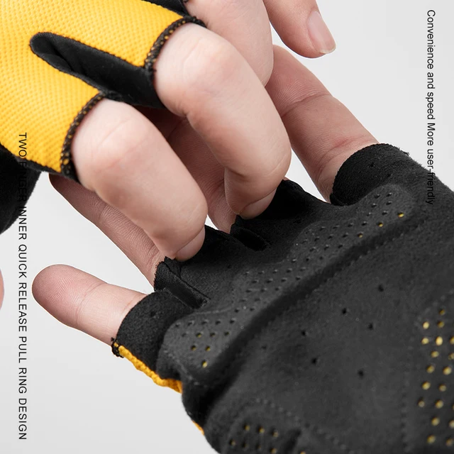 VXW Half-Finger Bike Gloves Summer Cycling MTB BMX Road Racing Bicycle Women Men Sports Breathable Cushion Shock Absorbing 5