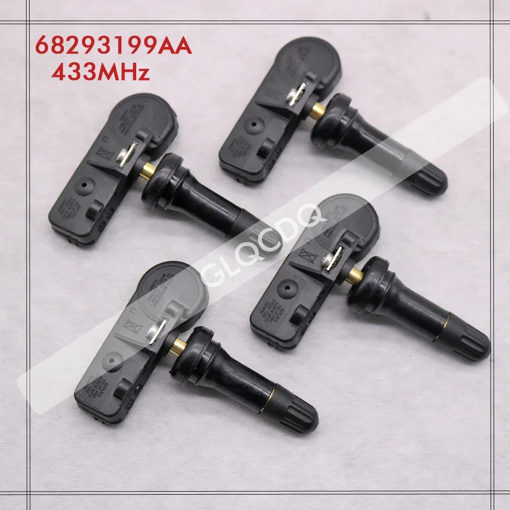 GLQCDQ Czujnik ciśnienia w oponach dla RAM 1500 2010-2014 Wysoka częstotliwość 433 MHz System monitorowania powietrza