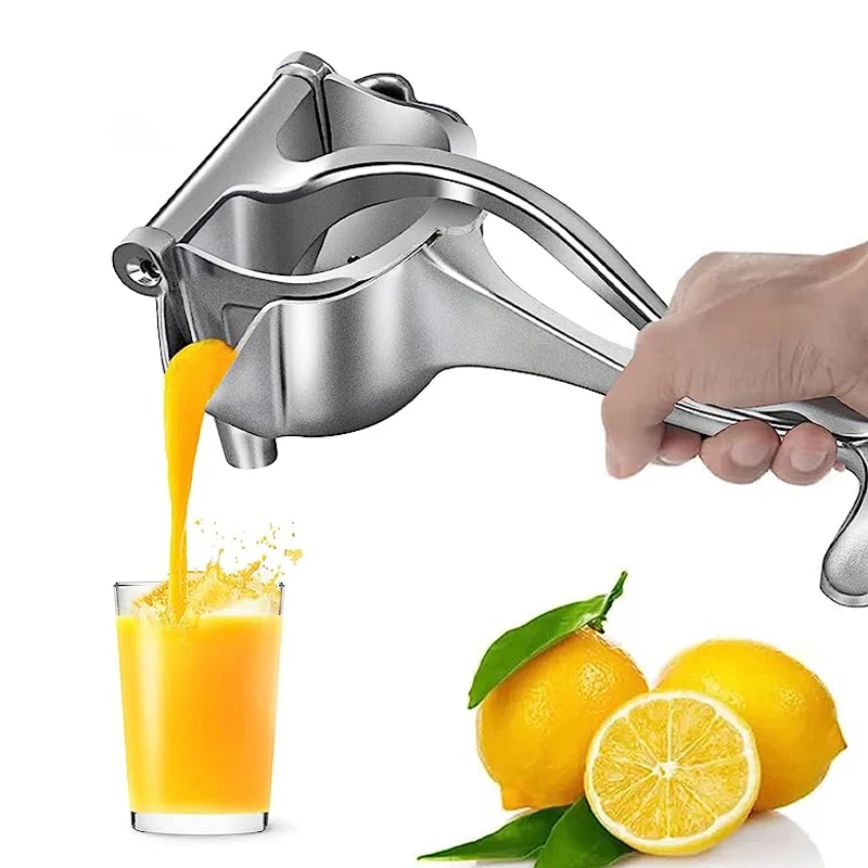 

Manual Juice Squeezer Aluminum Alloy Hand Pressure Citrus Juicer Pomegranate Orange Lemon Sugar Cane Kitchen Gadget