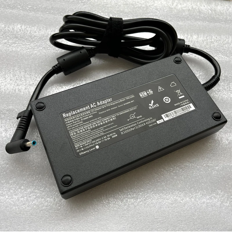 

​Laptop Charger for HP ZBook 17 G5 OMEN 15 15t 17 17t TPN-CA03 TPN-DA10 19.5V 10.3A 200W 4.5*3.0mm Ac Power Adapter