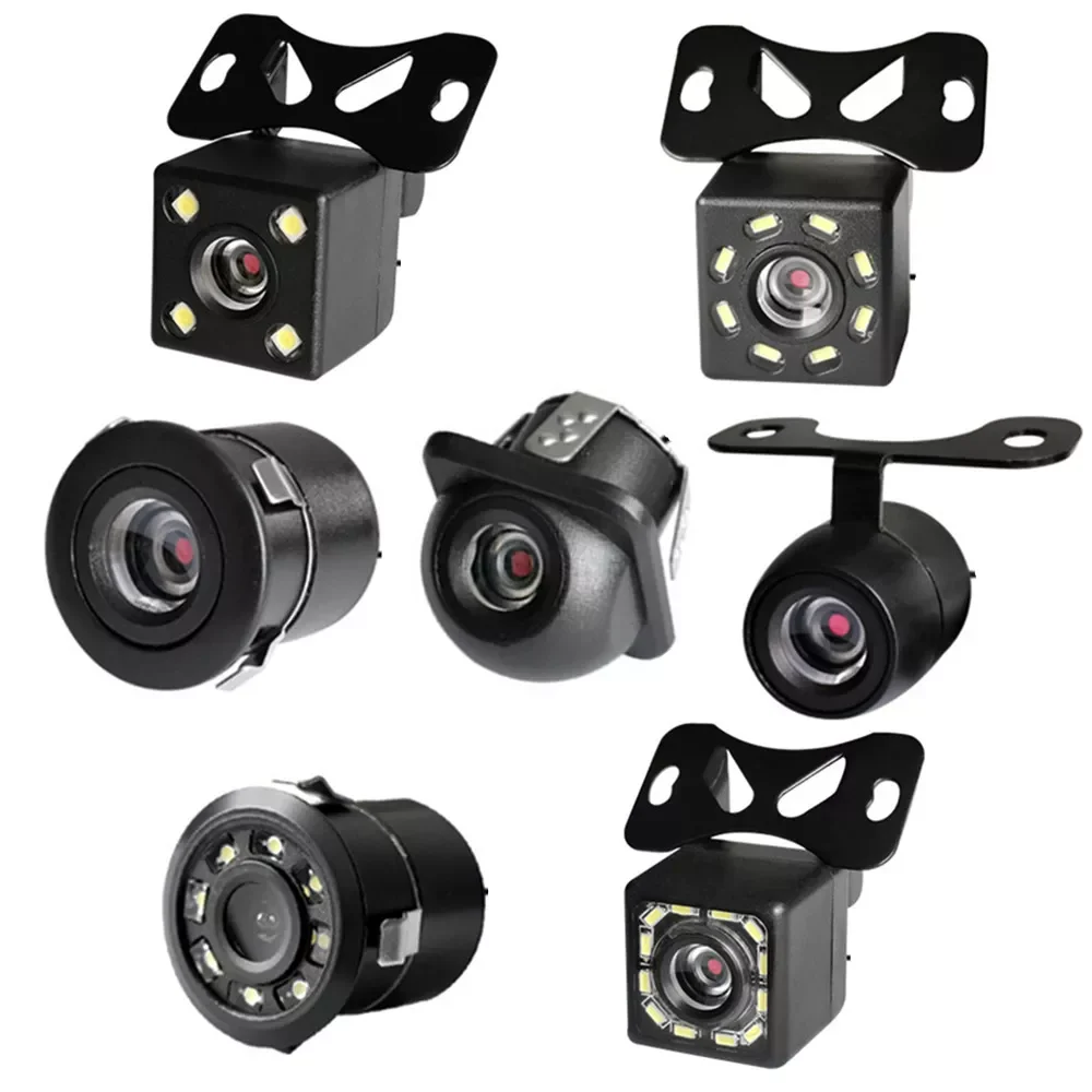 

ROP Rear View Camera 4LED Night Vision Reversing Automatic Parking Monitor CCD IP68 Waterproof 170 Degree High-Definition Image