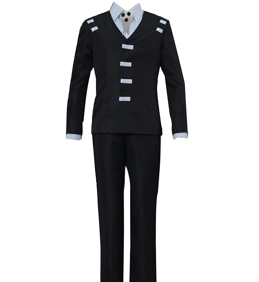 Аниме Мужской Костюм Косплей Мака Униформа Албарн Наряд Смерть Хэллоуин Детский