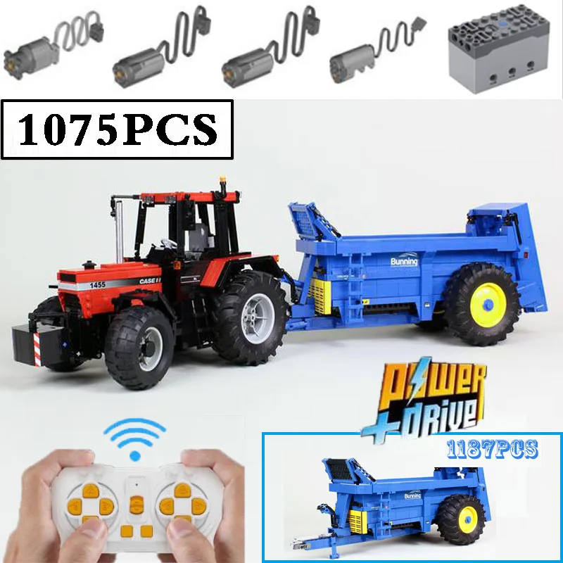 

Строительные блоки MOC-54816 Series, строительный грузовик, 1187 строительные блоки, набор строительных блоков, игрушки для детей, подарок на день ро...