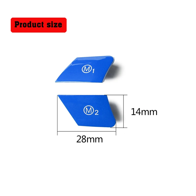 Автомобильный руль M1 M2 Кнопка переключения режима синий для BMW M3 M4 M5 M6 F80 F82 F10 F15 F16