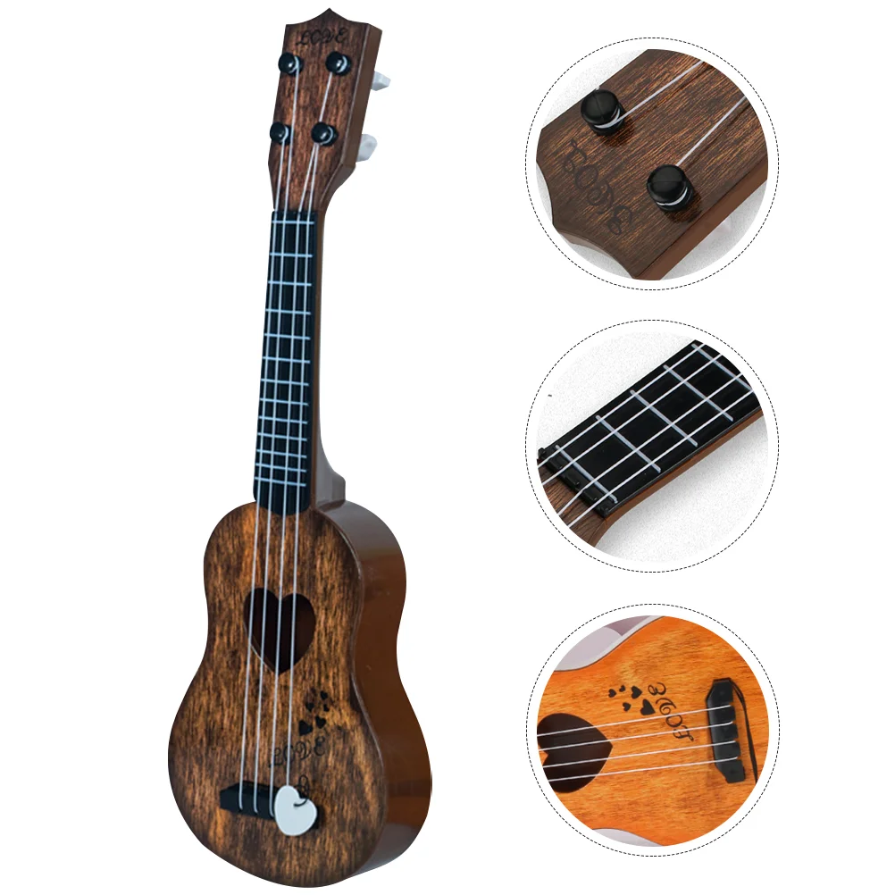 

Guitar Kids Ukulele Beginners Toddler Toy Children Musical Toy Kids Ukulele Realistic Guitar Toy Puzzle Children's Ukulele