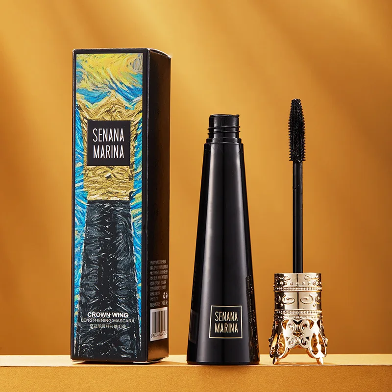 

Imperial Crown Lengthening Black Mascara Thick Curling Waterproof Non-smudge Long-wearing Mascara Cosmetics