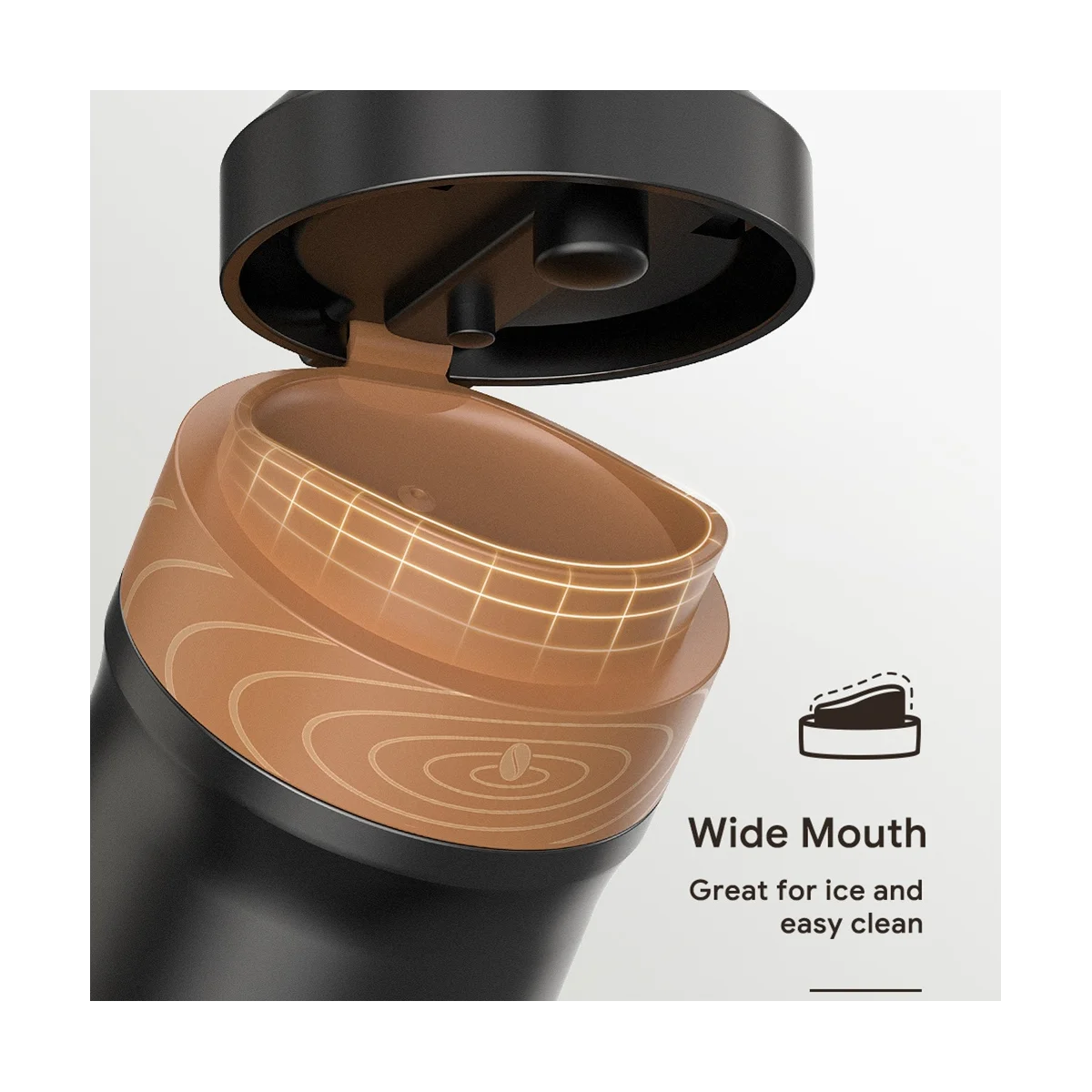 

2 in 1 Portable 320Ml Coffee Pot Press Coffee Maker Stainless Steel Chilled Insulated 8H Travel Mug With Filter