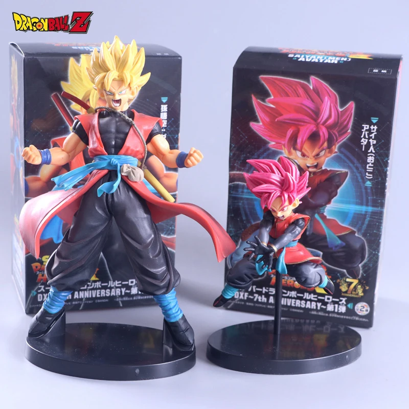 

Экшн-фигурка Dragon Ball Z Dxf 7-я годовщина сына гуку и сон Гохан из ПВХ, коллекционные модели, игрушки, подарки для детей, 20/15 см
